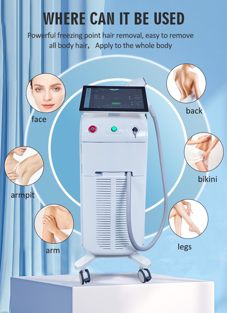 Professional 808nm Diode Laser Hair Removal Machine - Image 9
